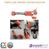 PURPLE LINE TORPEDO LOCKING HITCH PIN