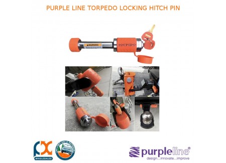 Purple Line Torpedo Locking Hitch Pin