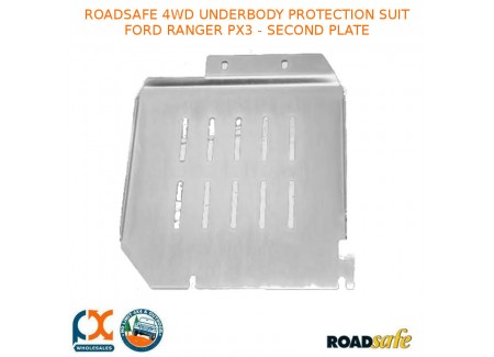 Roadsafe 4wd Underbody Protection Fits Ford Ranger Px3 - Second Plate