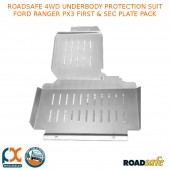 ROADSAFE 4WD UNDERBODY PROTECTION FITS FORD RANGER PX3 FIRST & SEC PLATE PACK