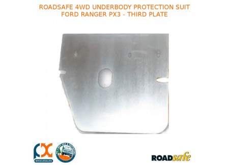 Roadsafe 4wd Underbody Protection Fits Ford Ranger Px3 - Third Plate