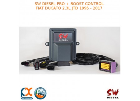 Sw Diesel High Performance Diesel Chips Pro + Boost Control Fiat Ducato 2.3l Jtd 1995 - 2017