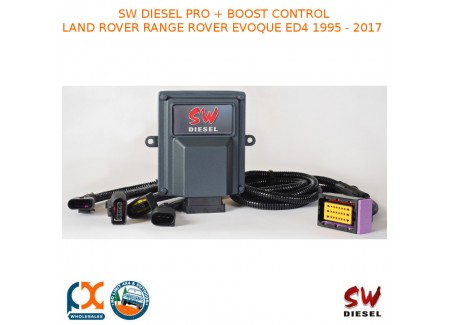 Sw Diesel High Performance Diesel Chips Pro + Boost Control Land Rover Range Rover Evoque Ed4 1995 - 2017 