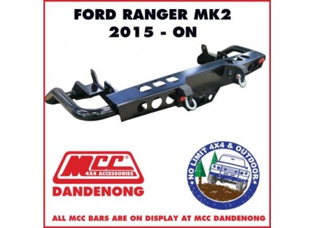 Mcc Rear Jack Bar Fits Ford Ranger Mk2 15 - On 022-03 Adr 3500kg Arb Tjm Towbar