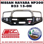 MCC BULL BAR S/S FITS NAVARA NP300 15 - ON D23 022-03 ADR / ARB TJM / BULLBAR