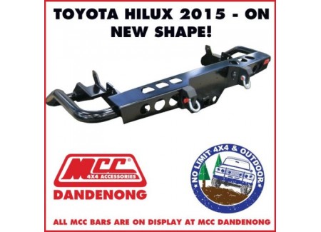 Mcc Rear Jack Bar Fits Toyota Hilux 15 - On 022-03 Adr 3500kg Arb Tjm Towbar