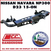 MCC REAR JACK BAR FITS NAVARA NP300 15 - ON D23 022-03 ADR 3500KG TOWBAR ARB TJM