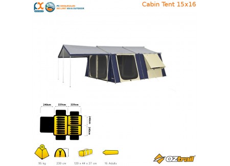 Oztrail cabin clearance tents